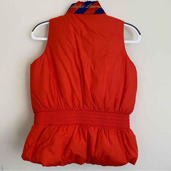 Ralph Lauren Girls Reversible Down Vest Size L - Picture 6 of 9